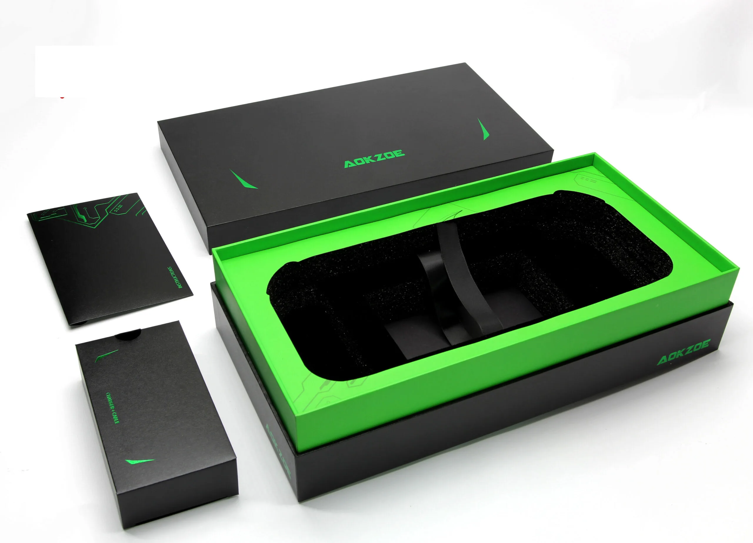 Custom branded electronics gift box with magnetic snap closure — PackPro factory
