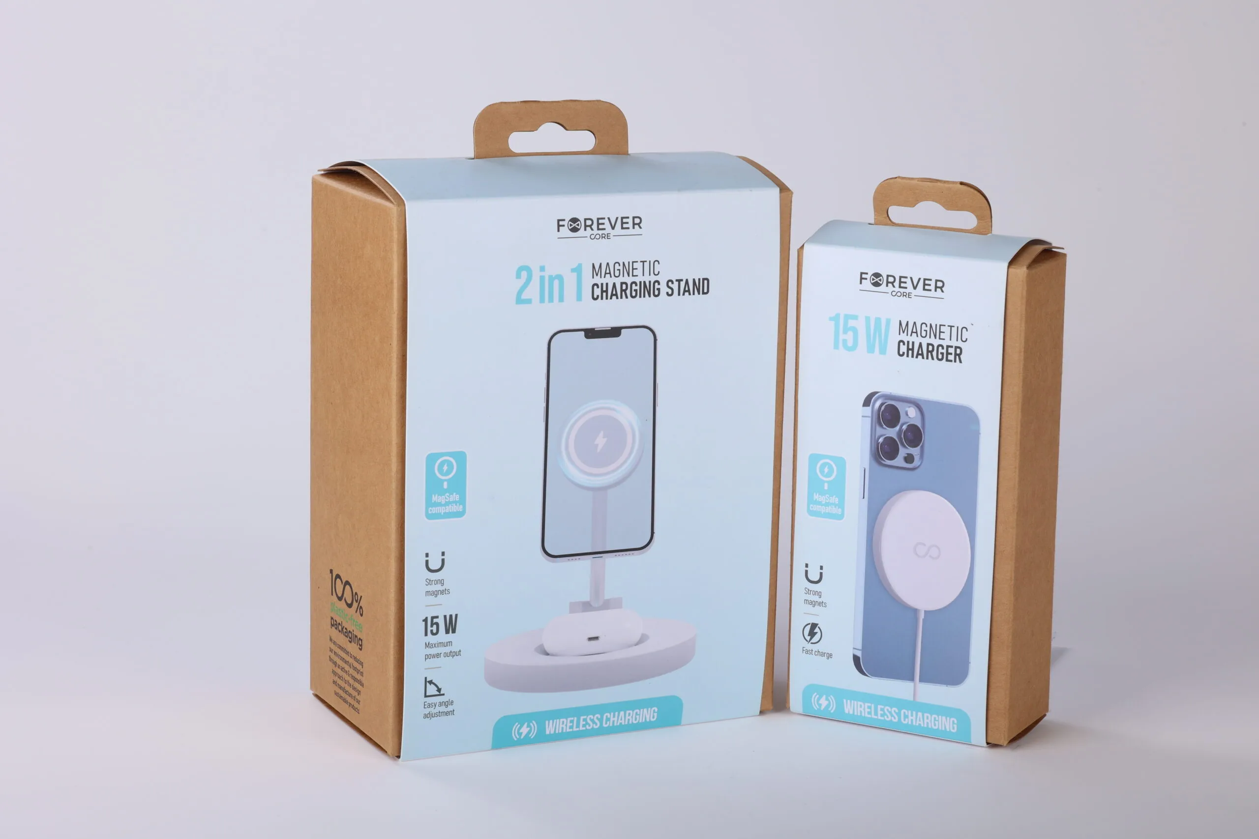 Custom Eco Electronics Packaging Box | Window Display with Kraft Tray - Image 4