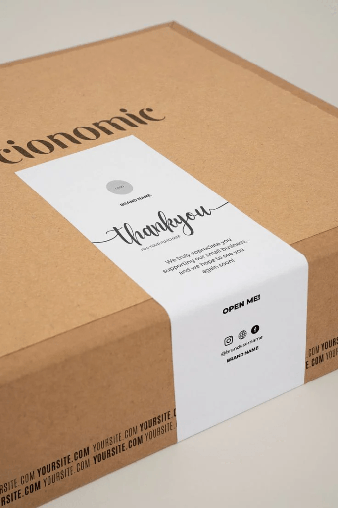custom packaging for startups