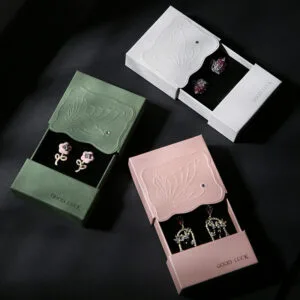 Custom Luxury Rigid Jewelry Box | Magnetic Closure Premium Gift Packaging