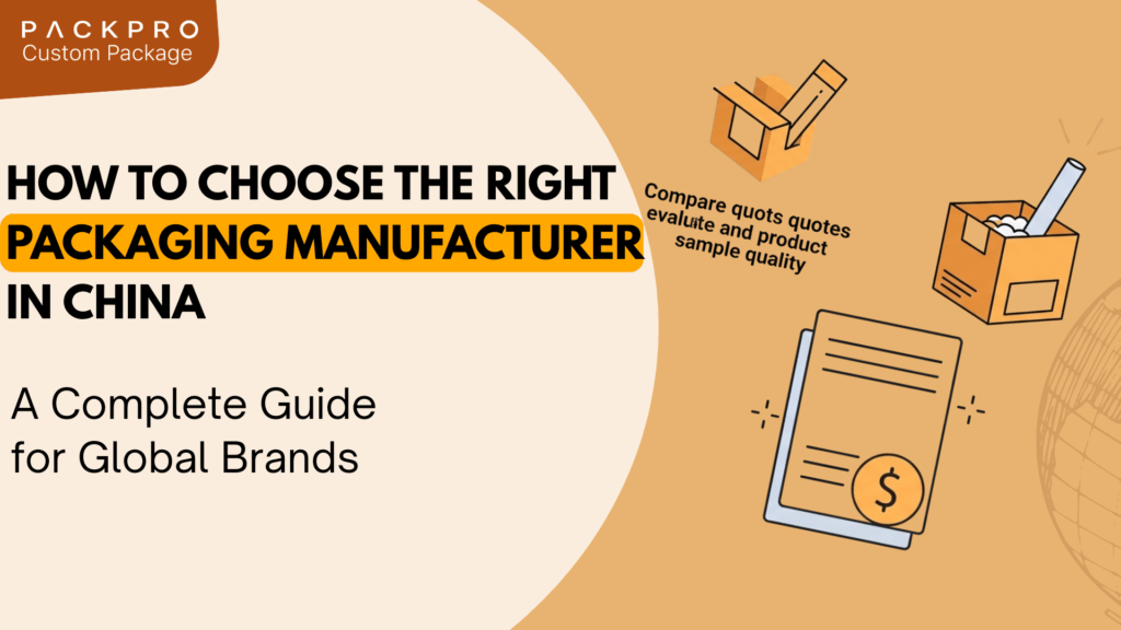 How to Choose the Right Packaging Manufacturer in China: A Complete Guide for Global Brands