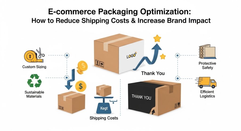 E-commerce Packaging Optimization: How to Reduce Shipping Costs & Increase Brand Impact