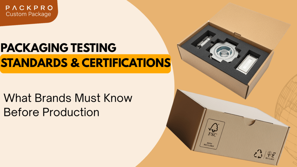 Packaging Testing Standards & Certifications: What Brands Must Know Before Production