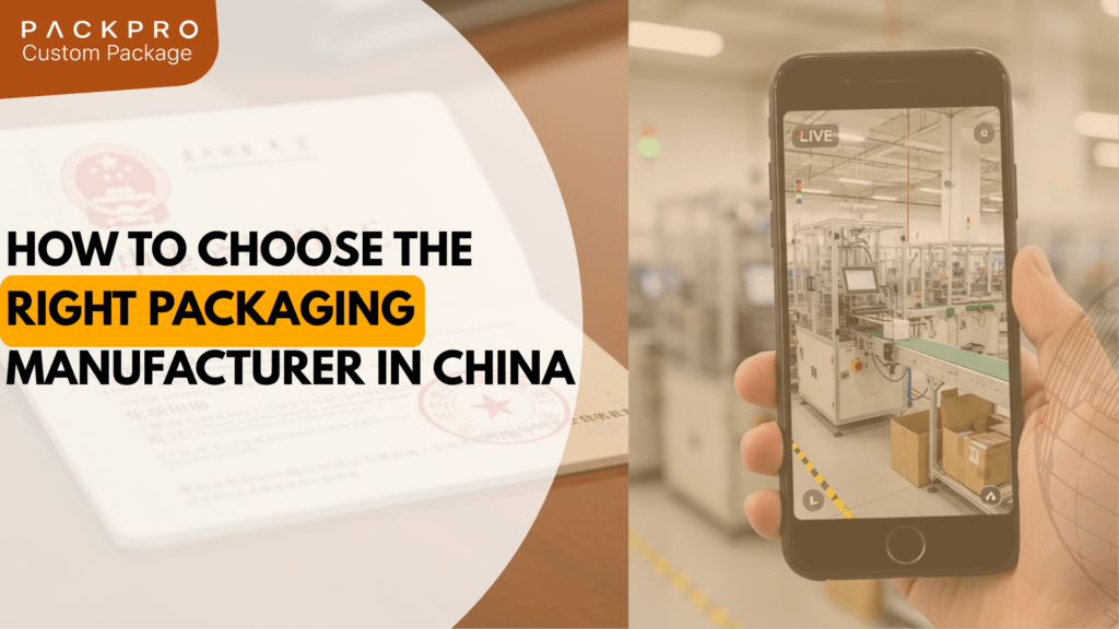 How to Choose the Right Packaging Manufacturer in China