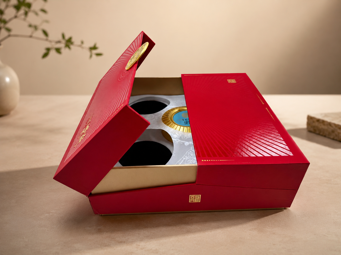Luxury Black Tea Gift Box | Elegant Premium Tea Packaging - Image 5