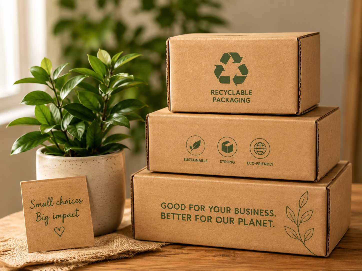 Corrugated boxes used across e-commerce, food, electronics and retail industries