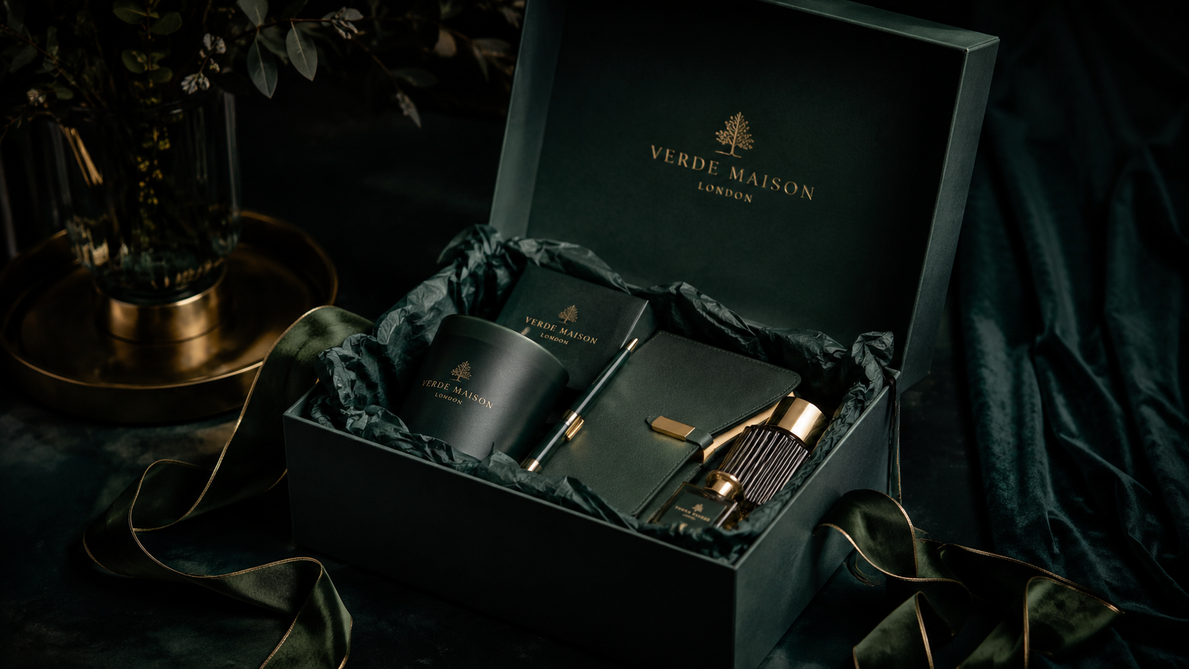 Personalized gift boxes with variable data printing and multi-layer reveal packaging