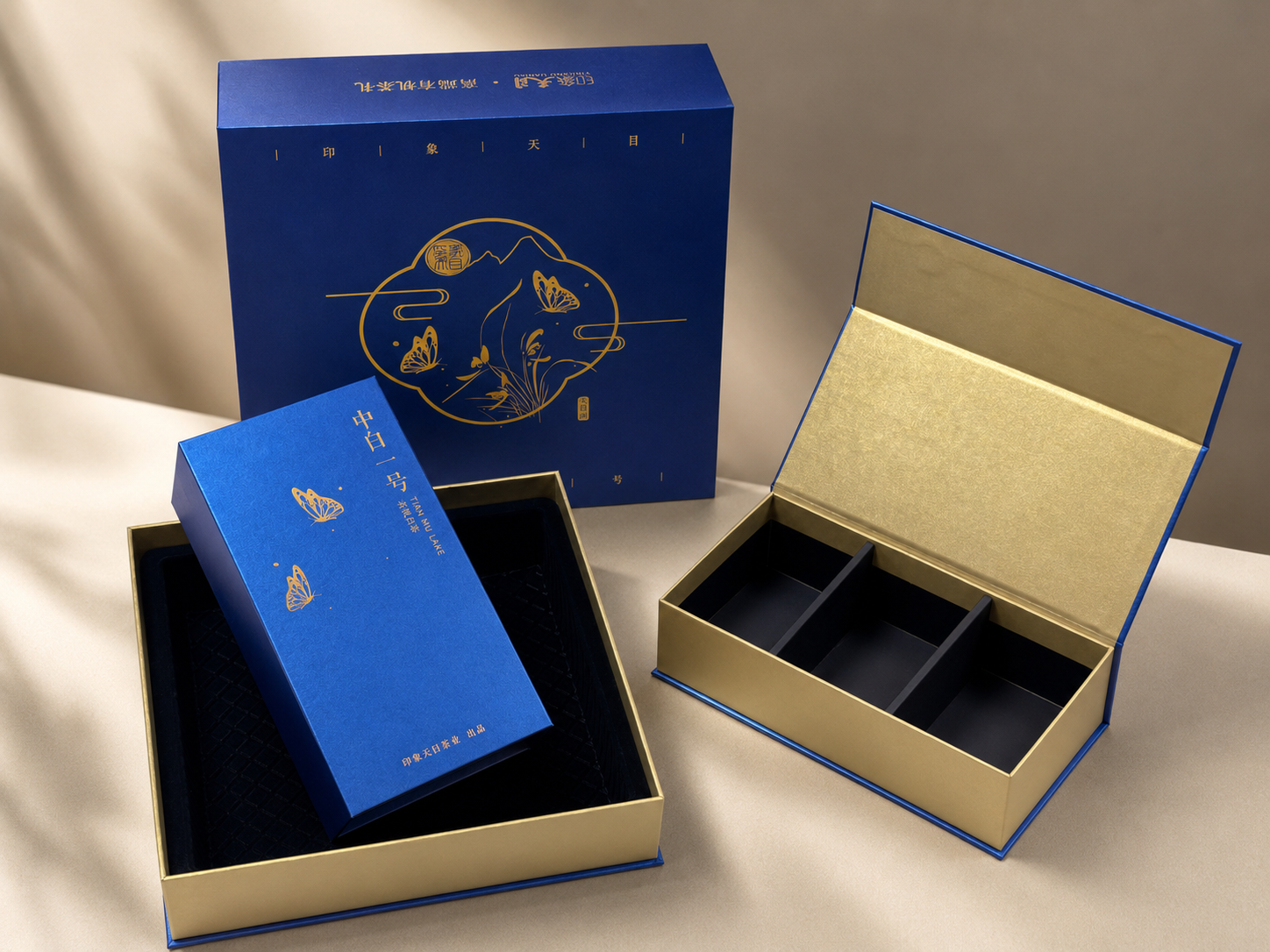 Drawer Tea Gift Box | Sliding Sleeve Tea Packaging
