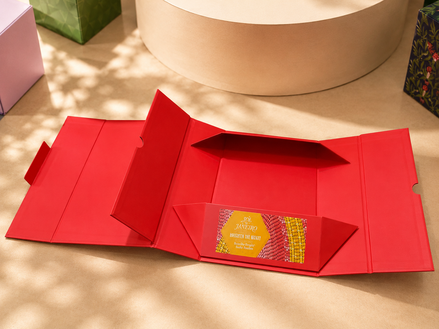 Luxury Collapsible Gift Box — Rigid Foldable Box with Ribbon (Copy) (Copy) - Image 4