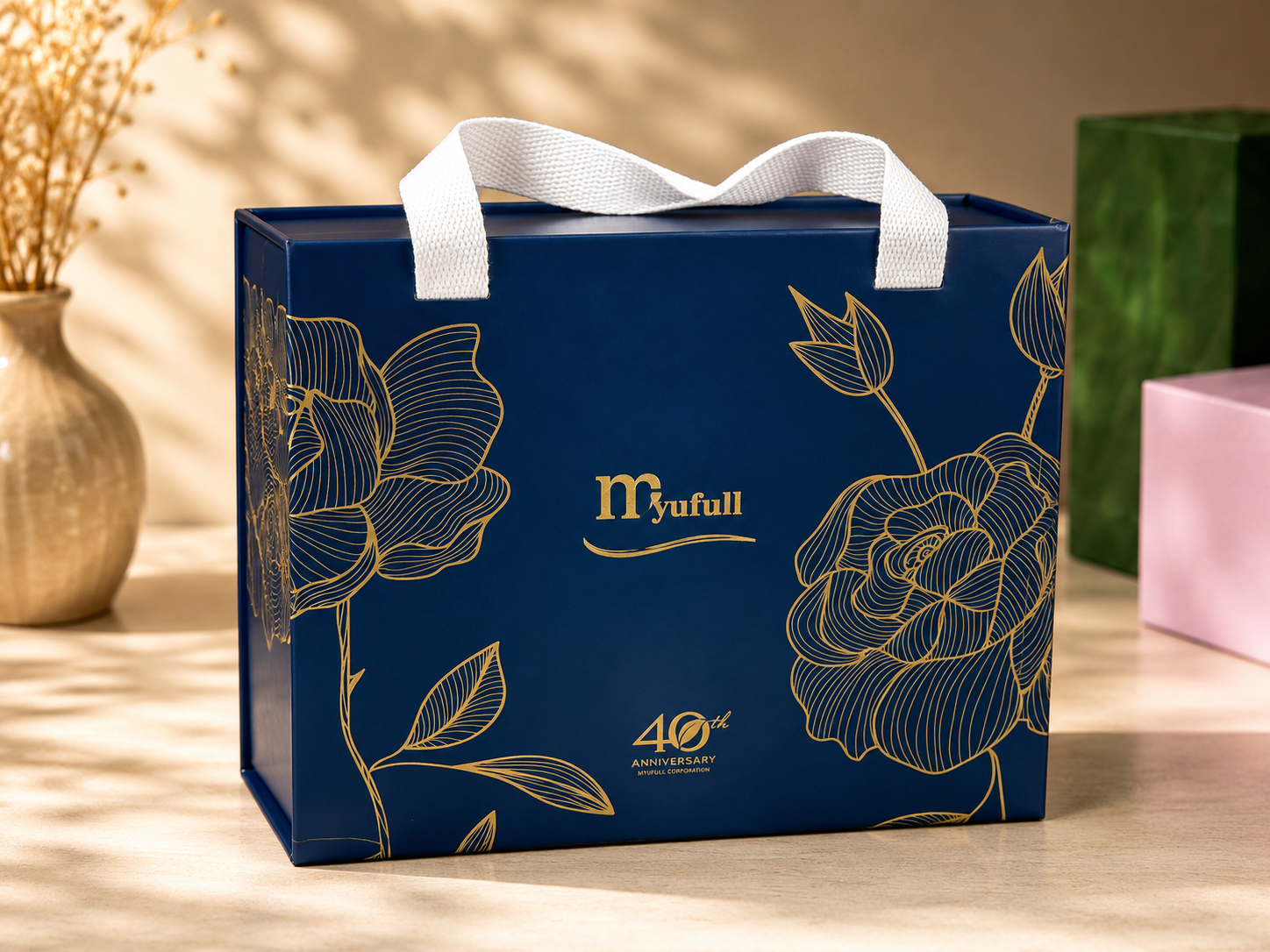 Collapsible Drawer Gift Box | Slide-Out Foldable Rigid Packaging
