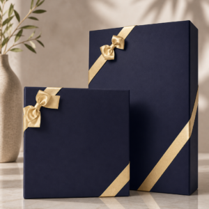 Collapsible Window Gift Box | Foldable Box with Clear PVC Display Window