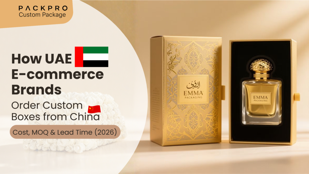 Custom boxes for UAE brands
