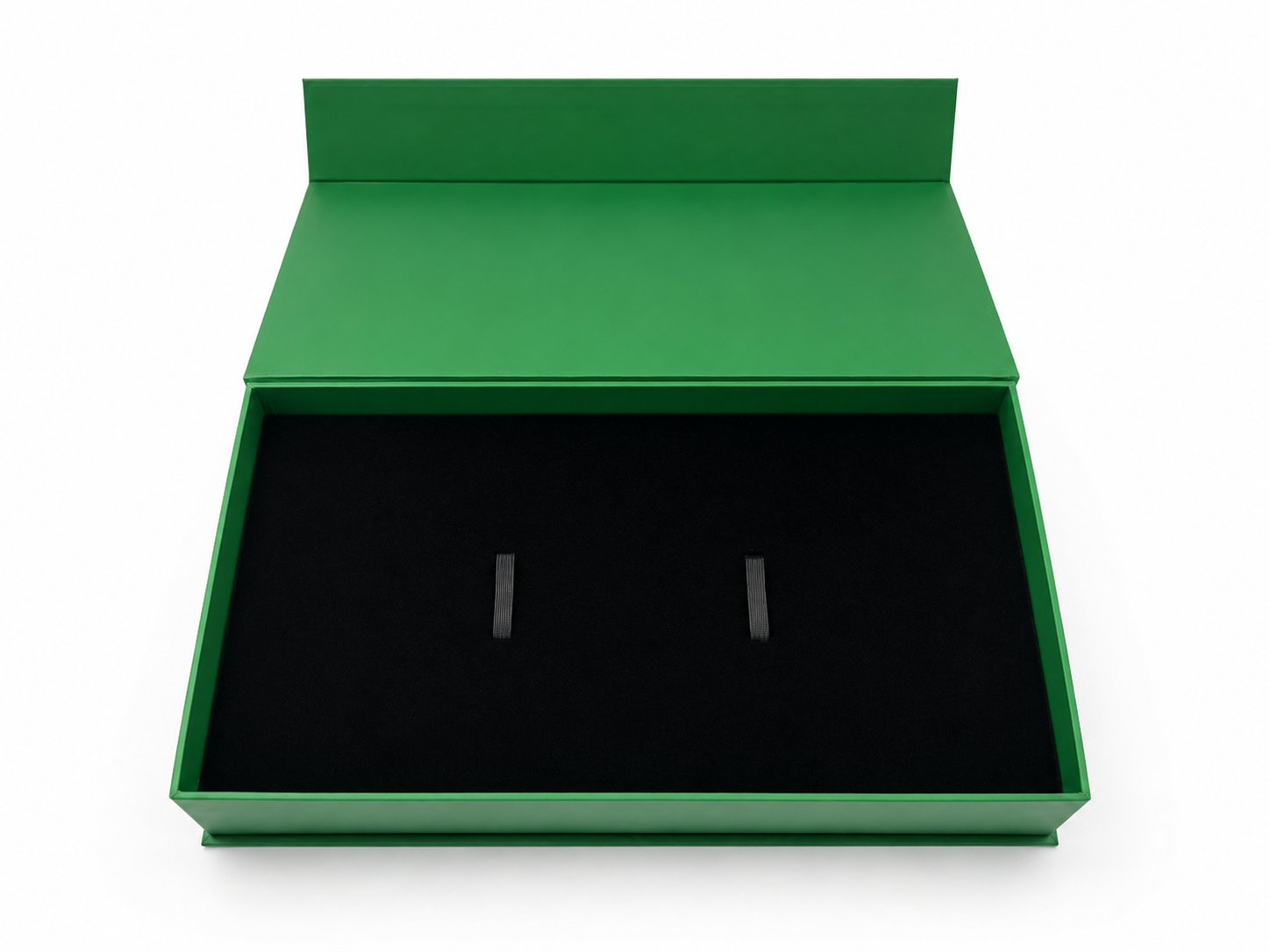 Forest Green Matte Gift Box | Elegant Magnetic Closure Case - Image 2