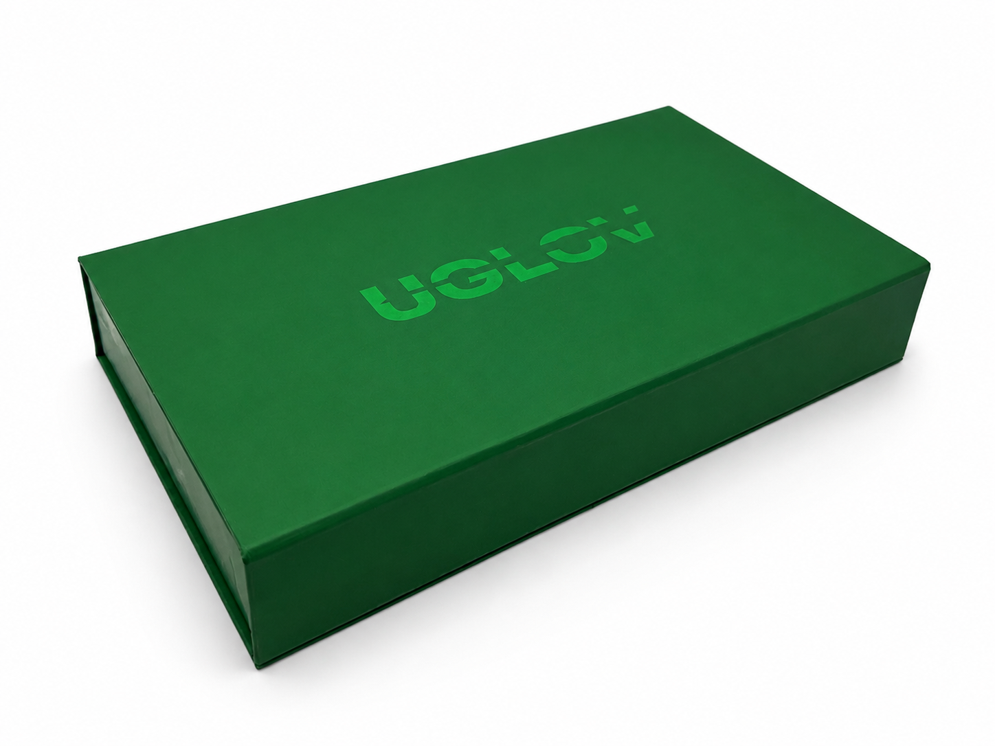 Forest Green Matte Gift Box | Elegant Magnetic Closure Case - Image 3