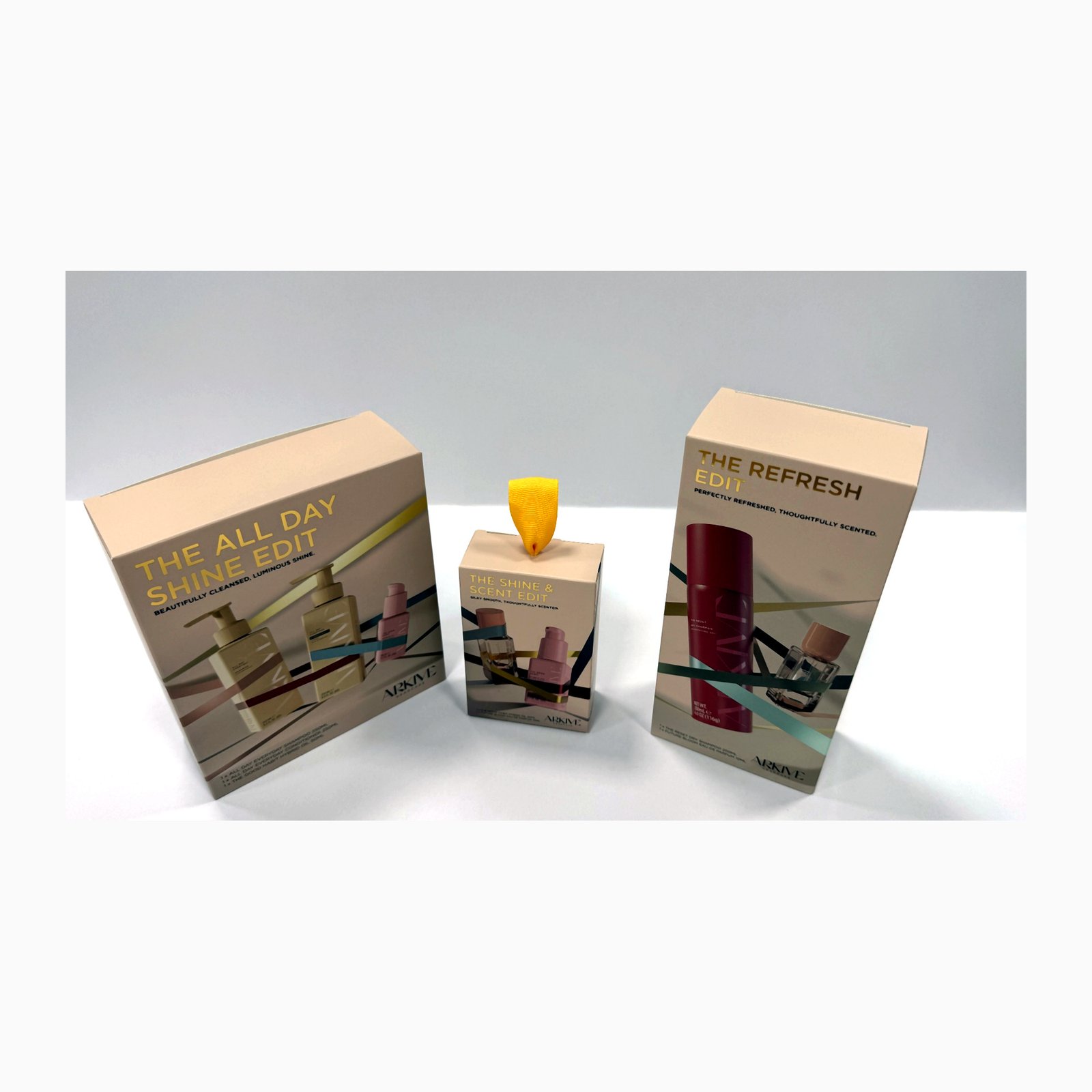 Custom Multi-Piece Skincare Set Box | Flat-Pack Luxury Beauty Regimen Packaging - Image 3
