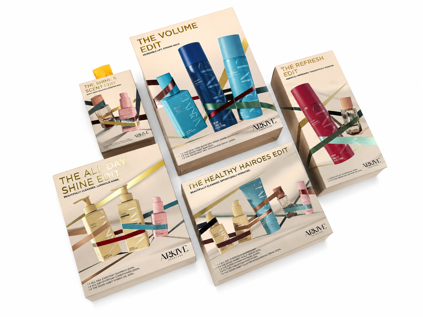Custom Multi-Piece Skincare Set Box | Flat-Pack Luxury Beauty Regimen Packaging - Image 5