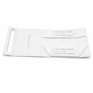 Black Collapsible Audio Gift Box | Premium Folding Packaging