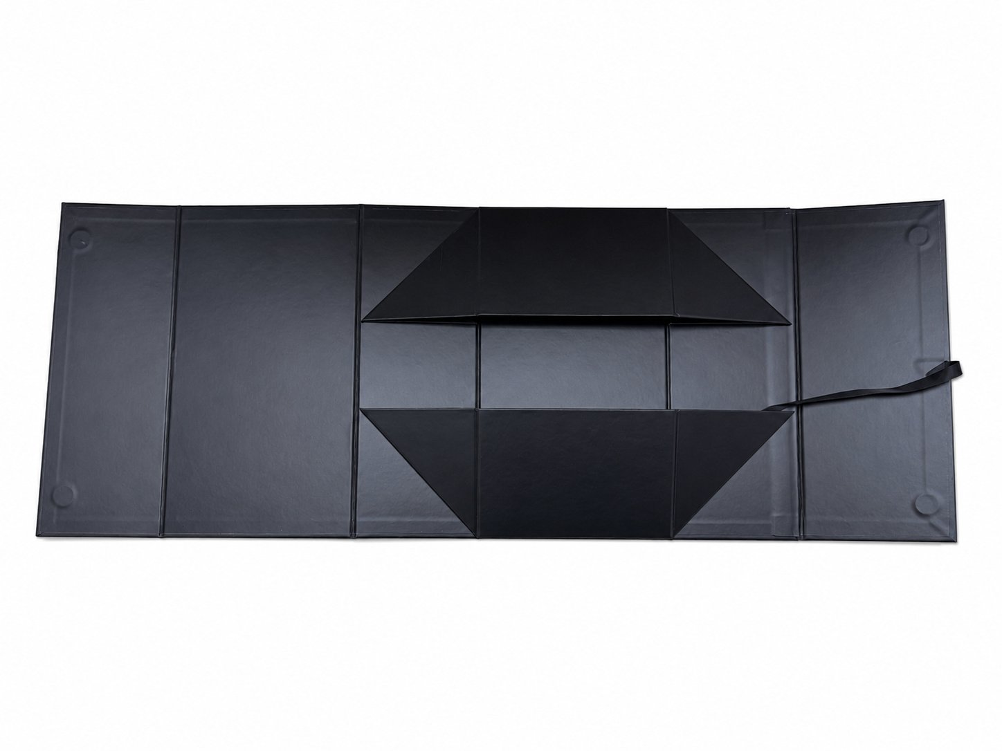 Matte Black Spot UV Collapsible Box | Anti-Scratch Folding Packaging - Image 2