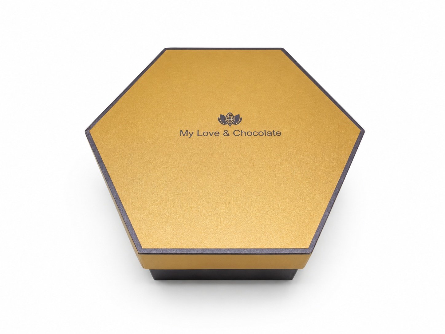 Custom Hexagonal Chocolate Box | Double-Layer Confectionery Packaging - Image 4