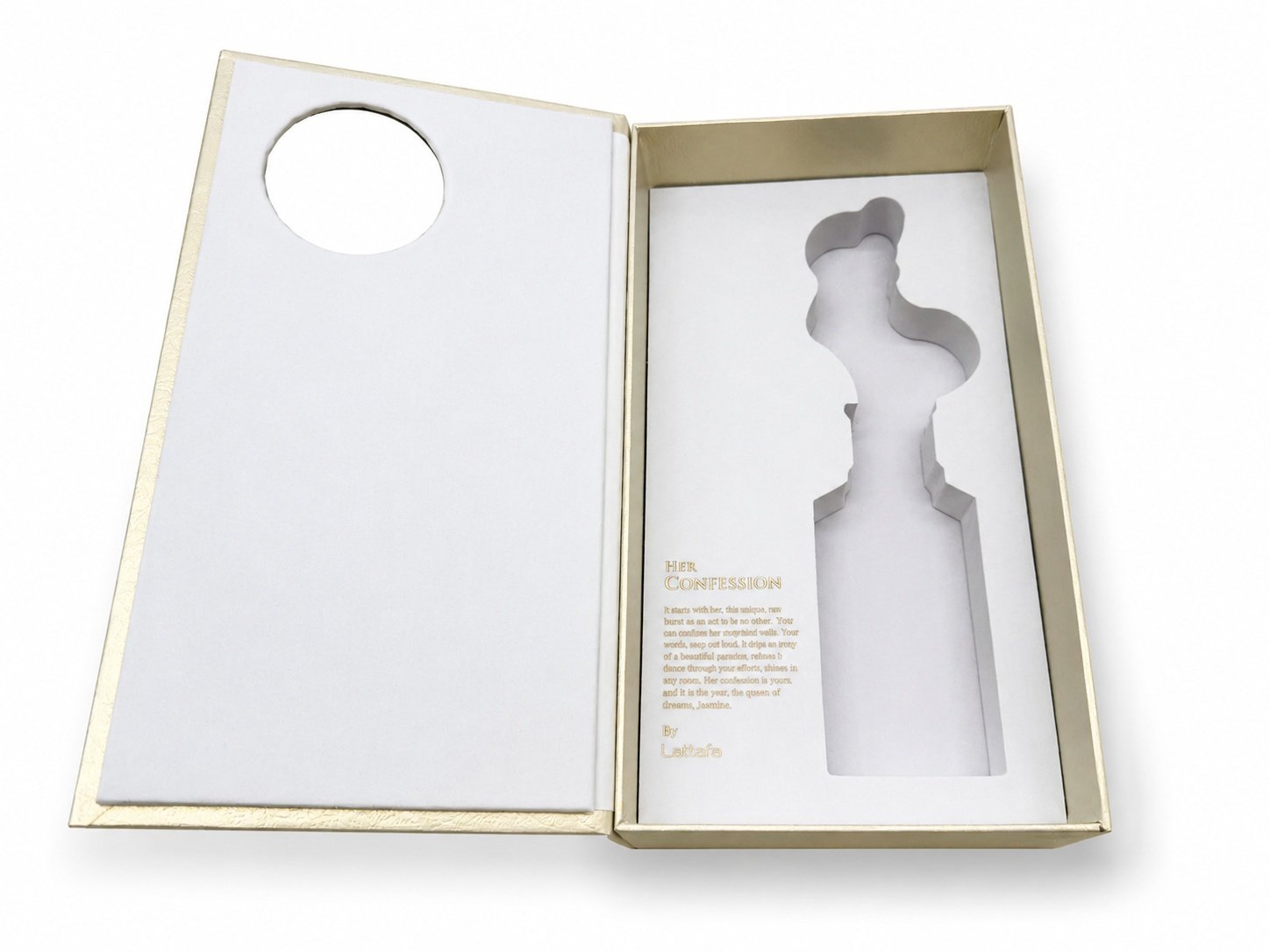 Pearlescent Embossed Rigid Box | Magnetic Gift Box with EVA Insert