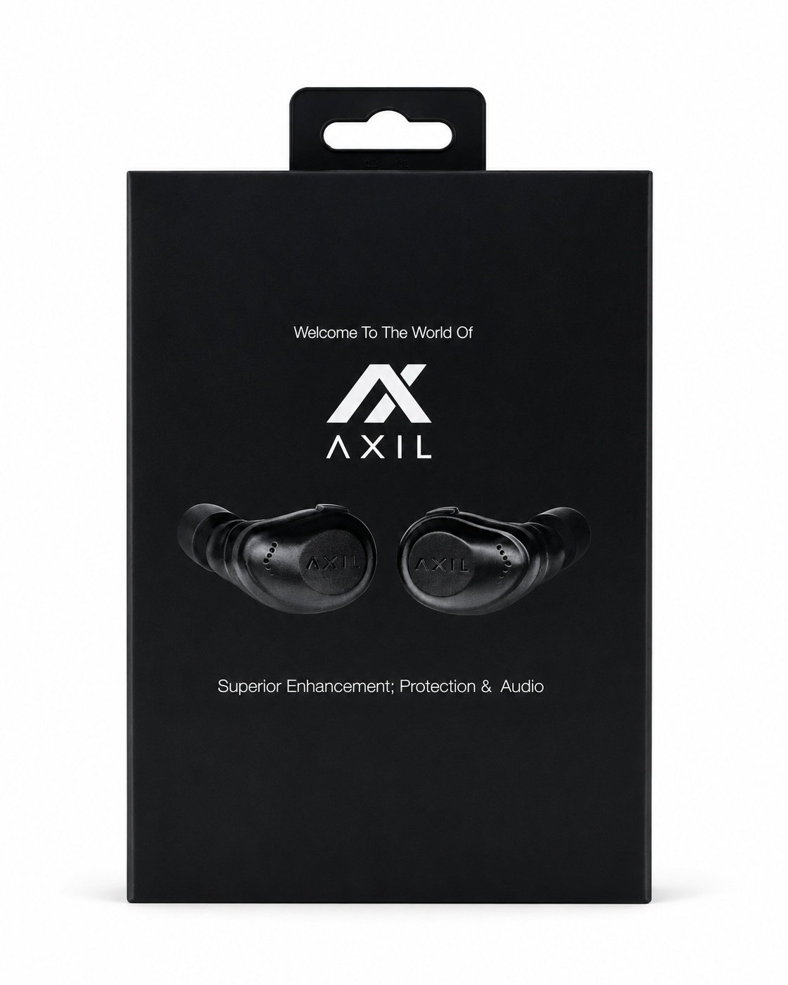 Custom Matte Black Earbuds Box | TWS Earphones Packaging