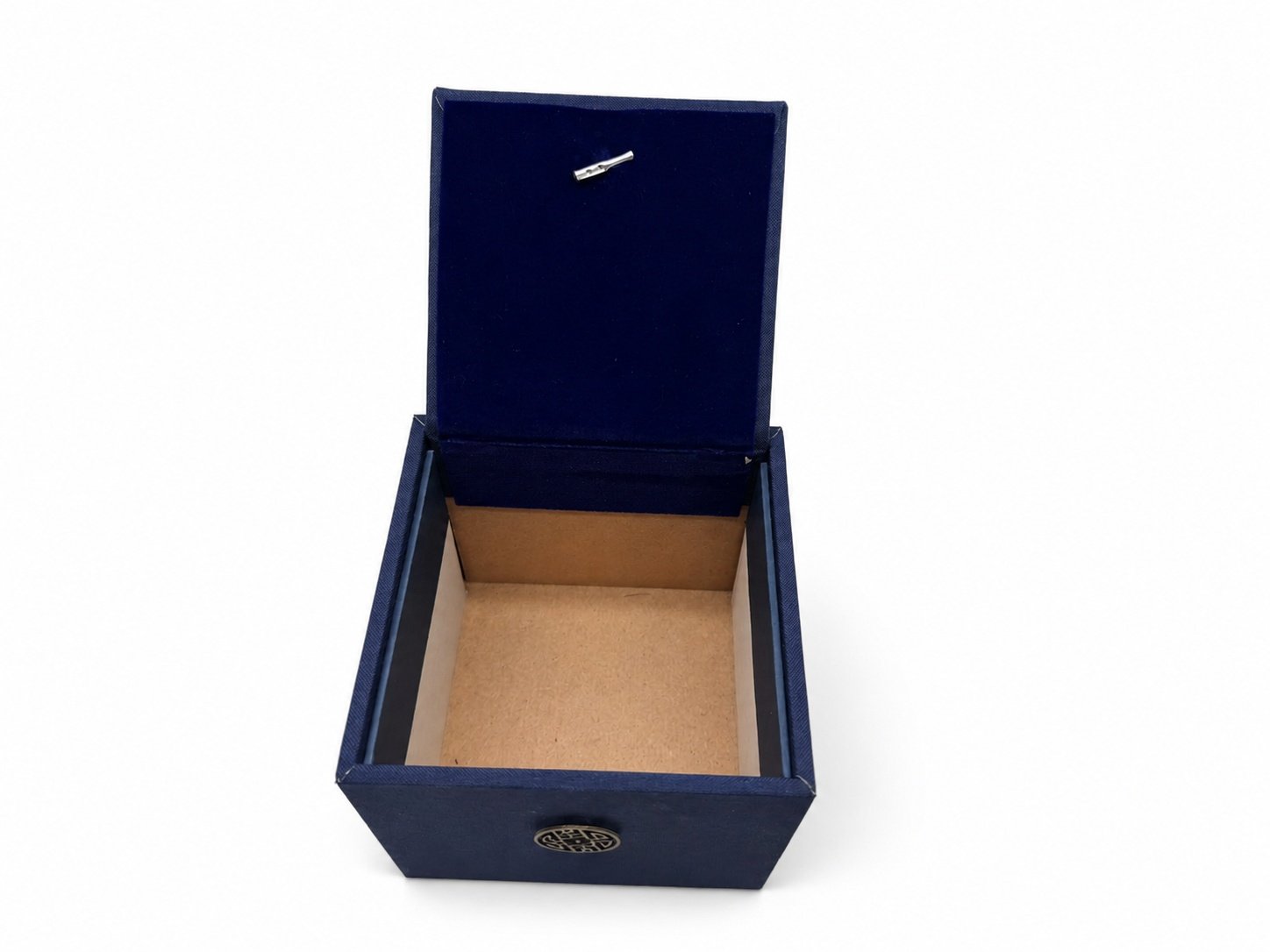 Matte White Rigid Box with Black Trim | Ribbon Bow Magnetic Gift Box - Image 3