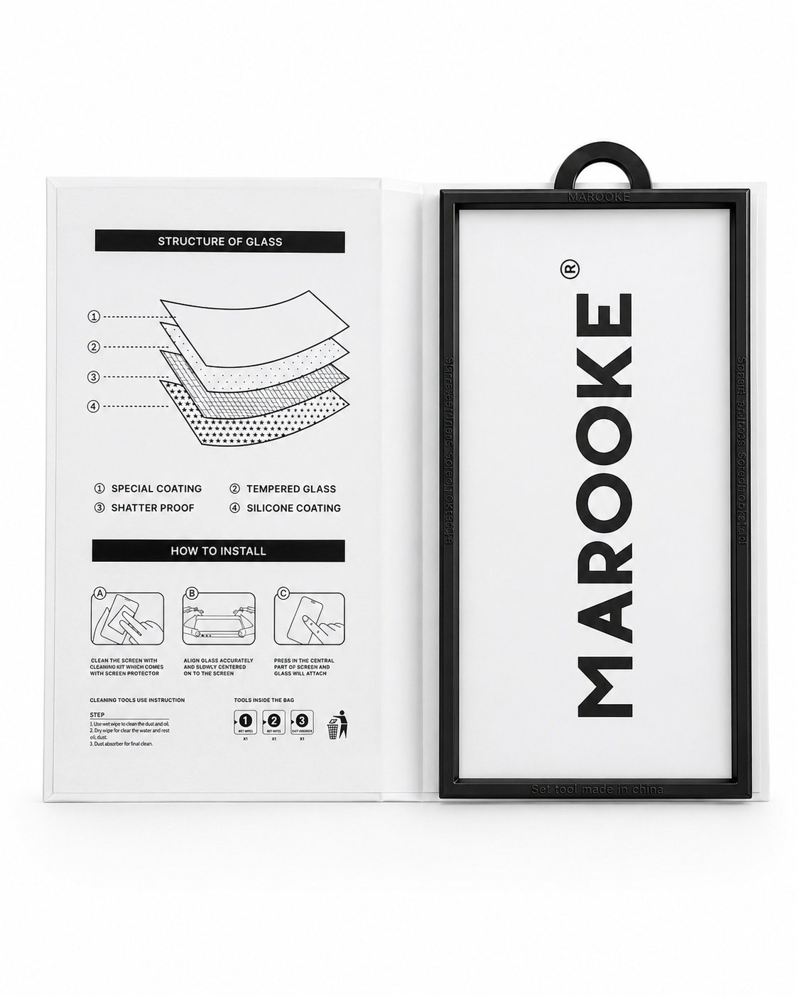 Custom Tempered Glass Screen Protector Box | Logo Packaging - Image 2