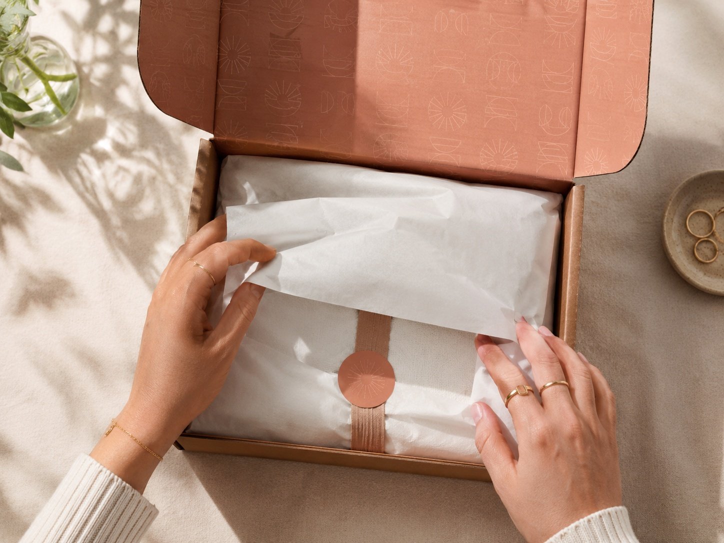 Amazon FBA seller branded unboxing experience custom packaging from China