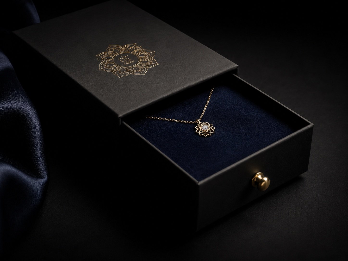 Custom drawer jewelry box from China premium reveal packaging USA brands