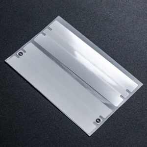 White tamper-evident box seal sticker, 30x100mm - PackPro China factory