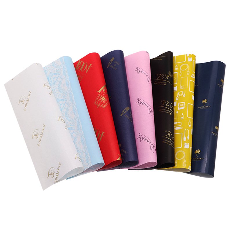 Custom logo printed tissue paper and kraft paper - PackPro China factory