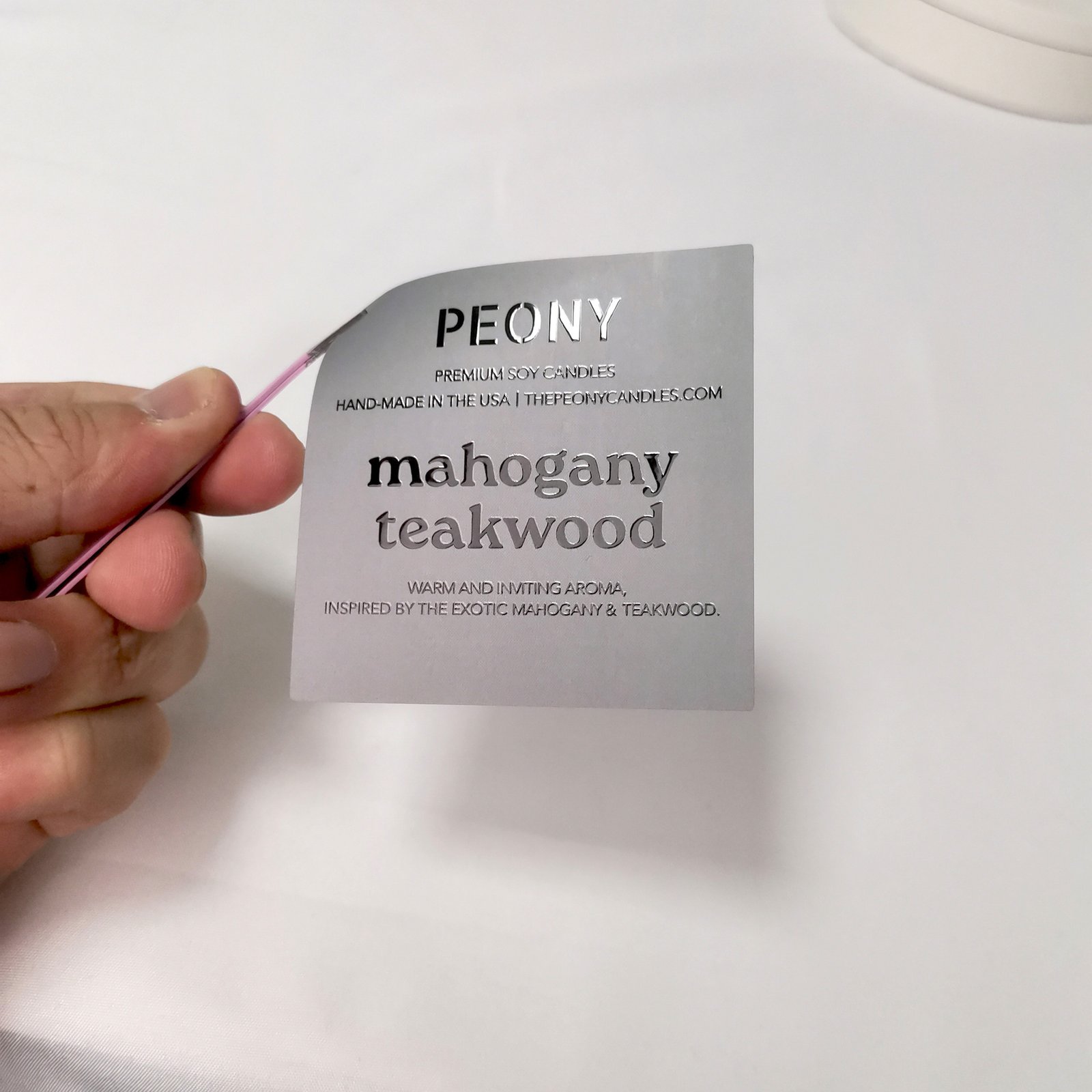 Small batch custom die-cut logo stickers sample sheet